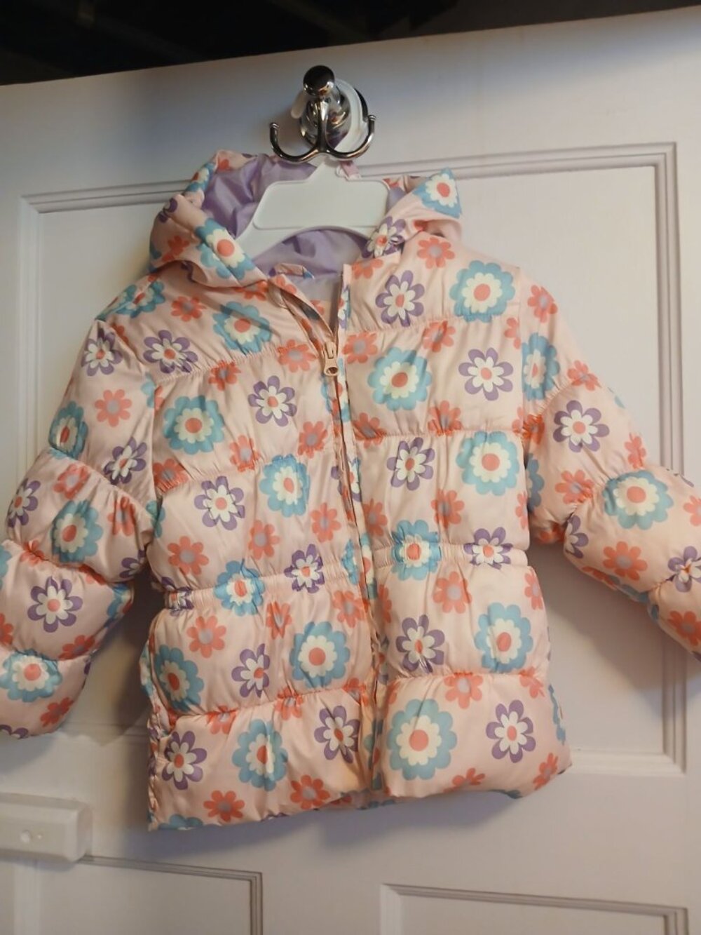 Circo 18 Months Girl Coat with Flowers
